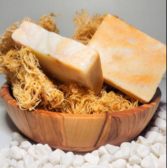 The Best Brighting  Sea Moss & Tumeric Soap