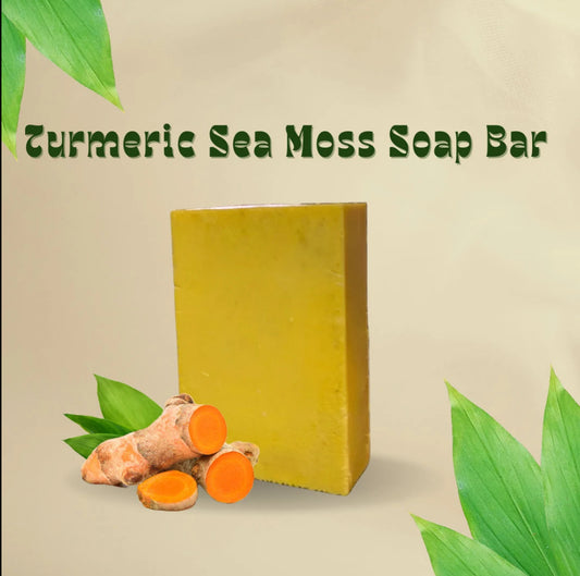 The Best Brighting  Sea Moss & Tumeric Soap